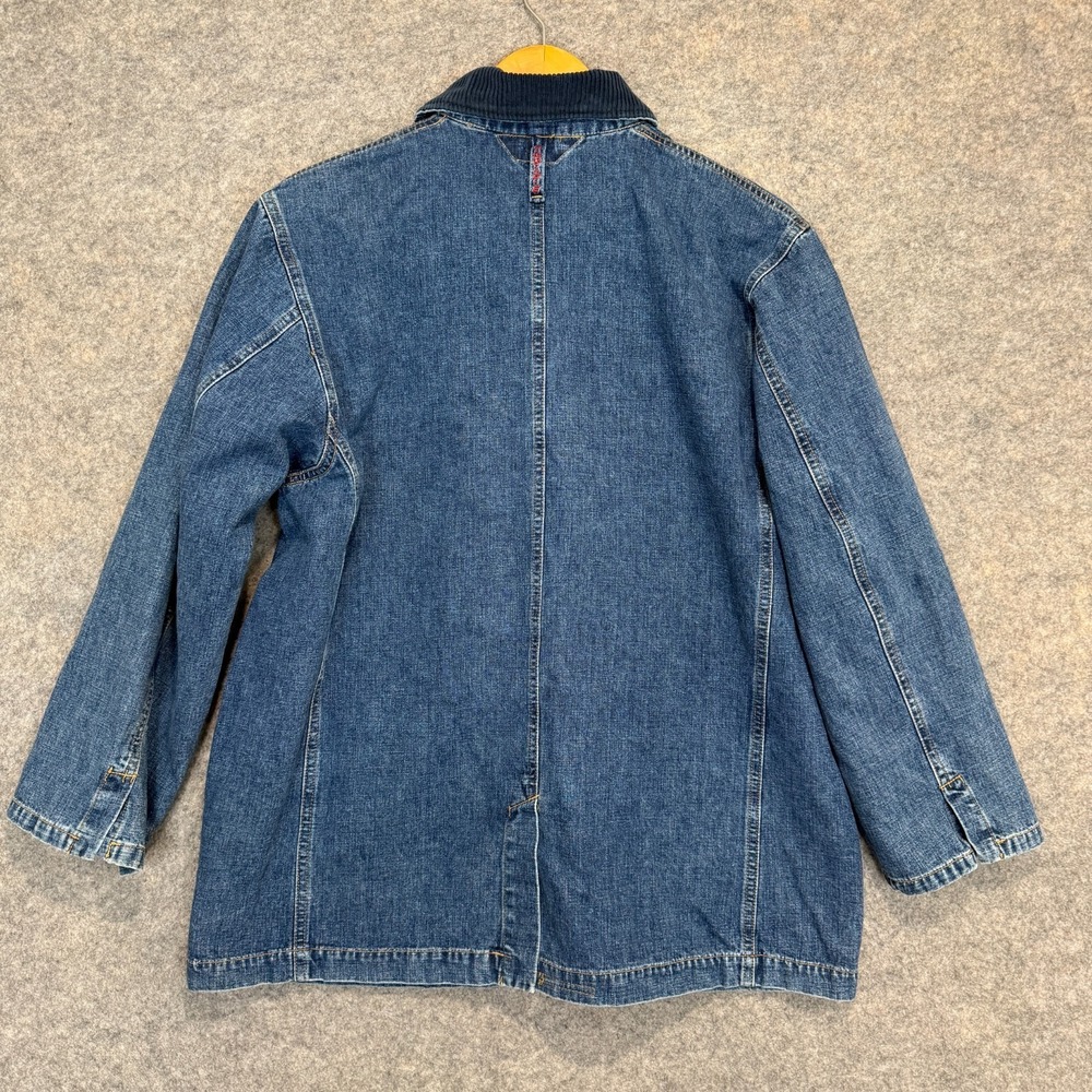 Vintage Agolde Event Denim Chore Barn Jacket Womens Small Oversized 90s USA - Picture 11 of 15